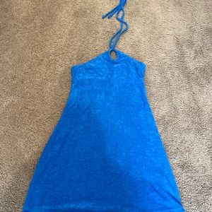 Blue Towel Dress